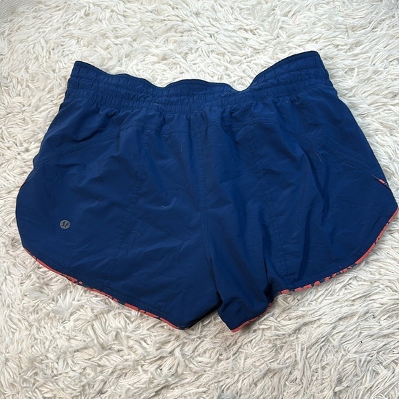 Lululemon Choose A Side Short *3" Onyx Blue / Efflorescent Dark Canyon - Picture 2 of 7